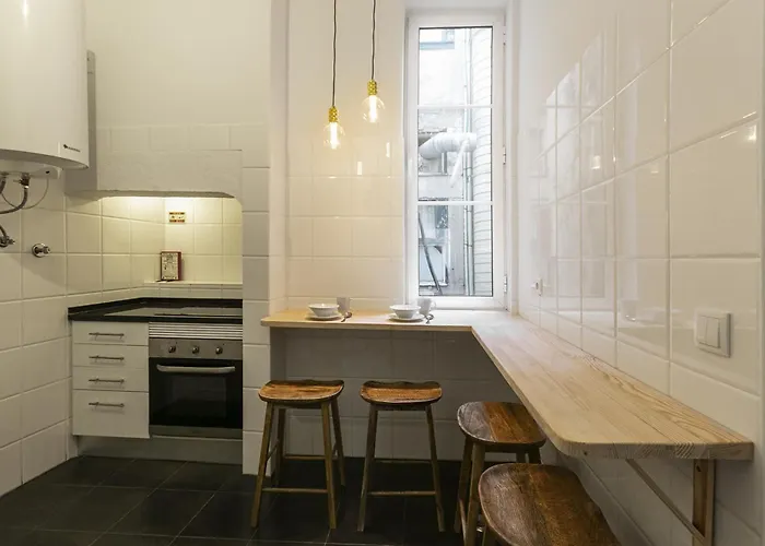 Downtown Flat With Design And Comfort At Downtown, 3rd-floor No Lift *